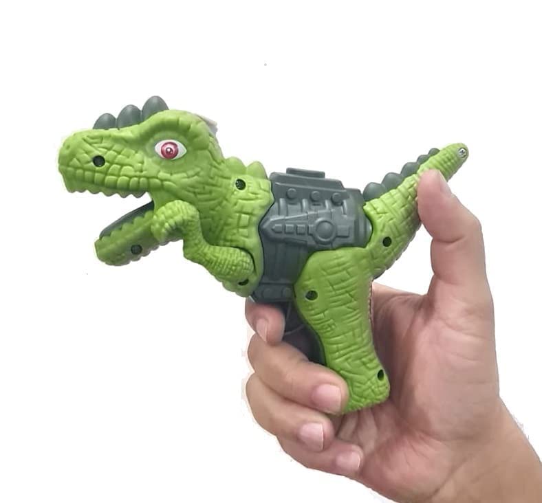 Doozie Gifts Mini Dino Mist Spray Dinosaur Guns Toy for Kids Toddlers Birthday Party Favors Sound Toy Gun for Kids (Multicolour)