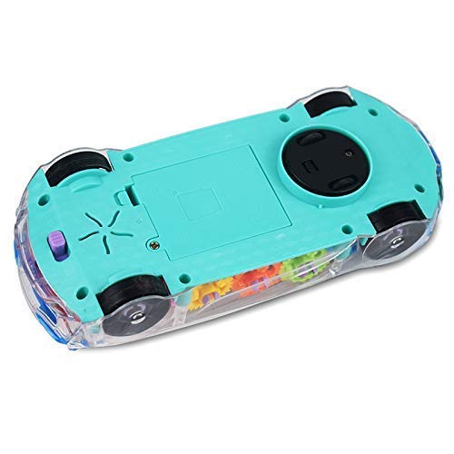 Doozie Gifts Concept Musical and 3D Lights Kids Transparent Car, Toy for 2 to 5 Year Kids Baby Toy, Multicolour