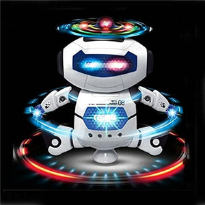 Doozie Gifts Dancing Robot Toy for Kids with Flashing Lights and Musical Sounds - Real Moving Action