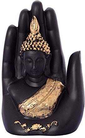 Doozie Gifts Handcrafted Hand Buddha Statue/Showpiece/Figurine/Idol for Home, Office, Table, Living Room Decor