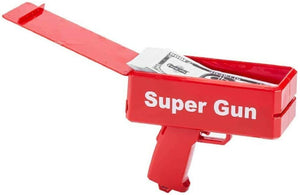 Super Money Gun Cash Cannon for Wedding, Parties and Fun Includes 50 Fake Dollars