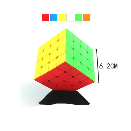 4x4 Magic Speed Cube Puzzle for Kids & Adults