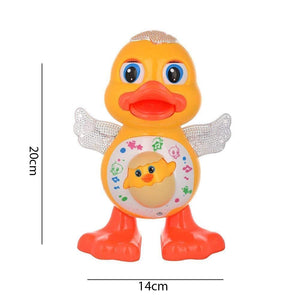 Doozie Gifts Dancing Duck with Music Flashing Lights and Real Dancing Action