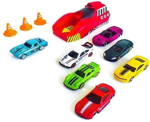 Doozie Gifts Toy Rapid Launcher Play Set with 7 Die-Cast Metal Racing Cars for Kids