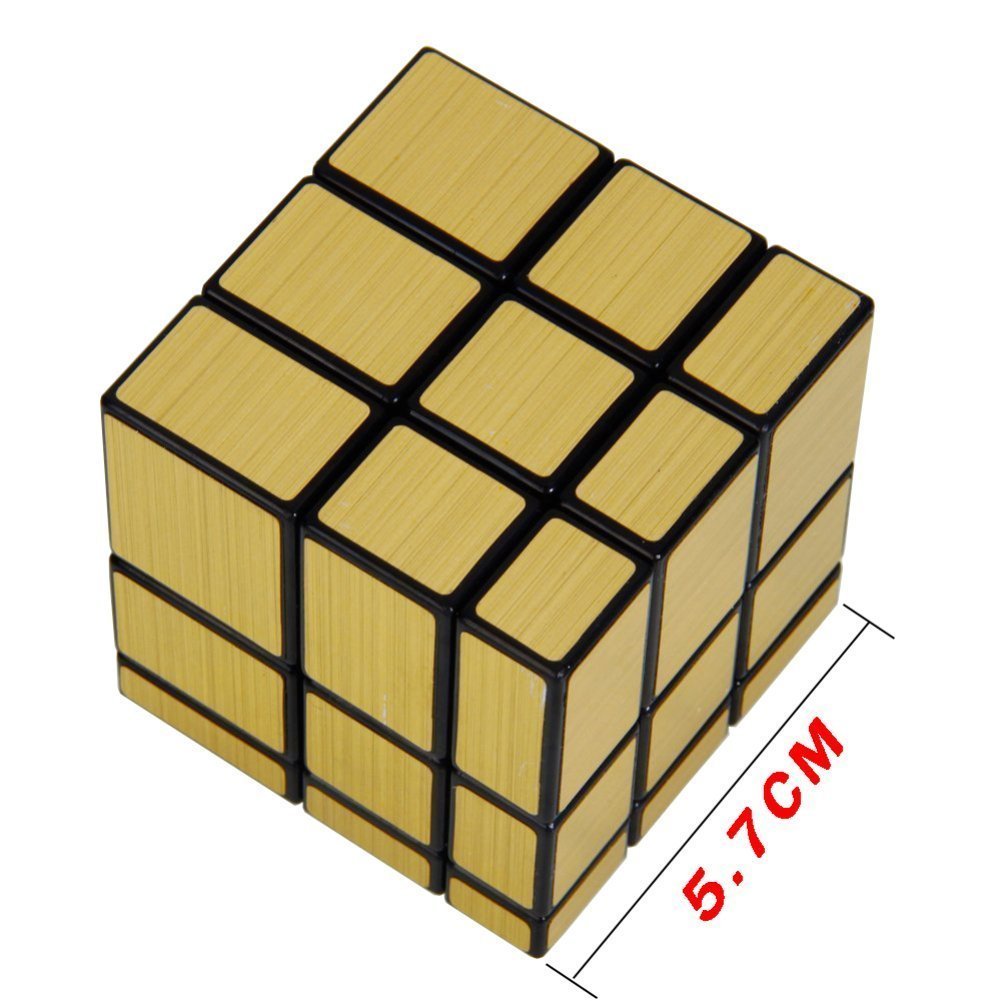 3x3 Mirror Magic Speed Cube Puzzle for Kids & Adults Magic Speedy Stress Buster Brainstorming Puzzle Cube