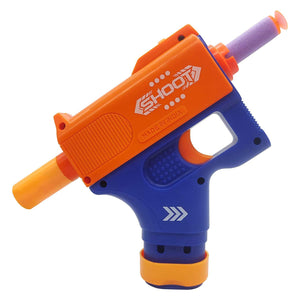 Doozie Gifts Mini Soft Blast Toy Gun, 3 Soft Foam Bullet, Multicolor