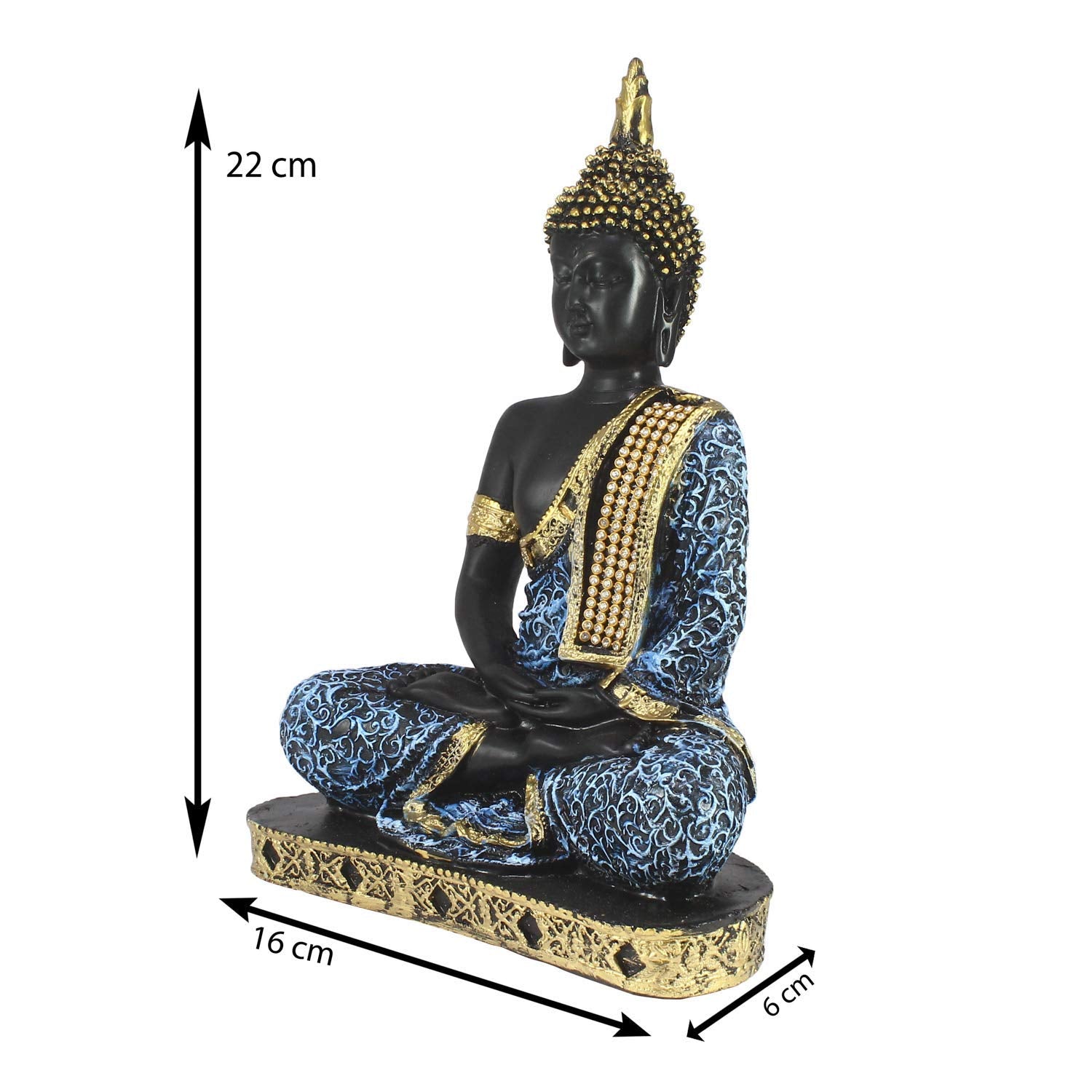 Home Decoration Buddha Idol Figurines Showpiece for Home, Office Decoration