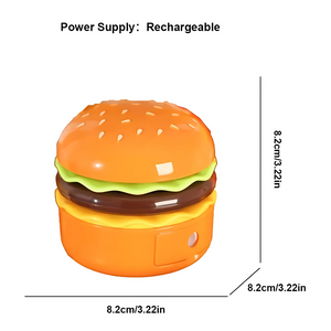 Burger Lamps - Folding Table/Night Lamps With Pen Holder & Sharpener for Kids