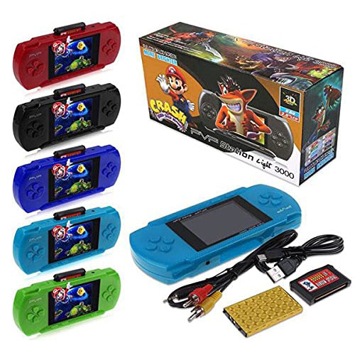 Doozie Gifts PvP Video Game Console Complete With Over 600 Video Games For Includes Action-Adventure Sports And Racing Titles(Colour may