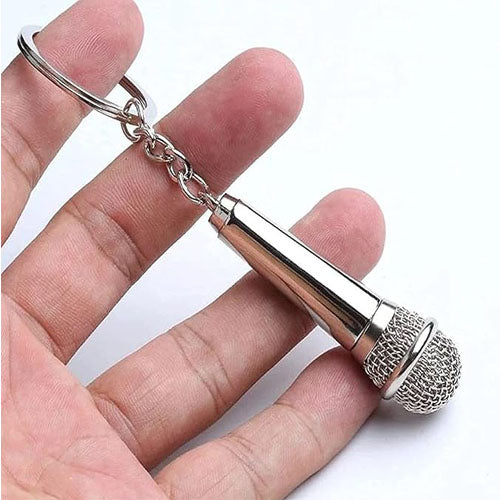 Premium Stainless Steel Mike Keychain For Gifting With Anti-Rust